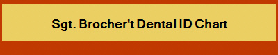 Sgt. Brocher't Dental ID Chart